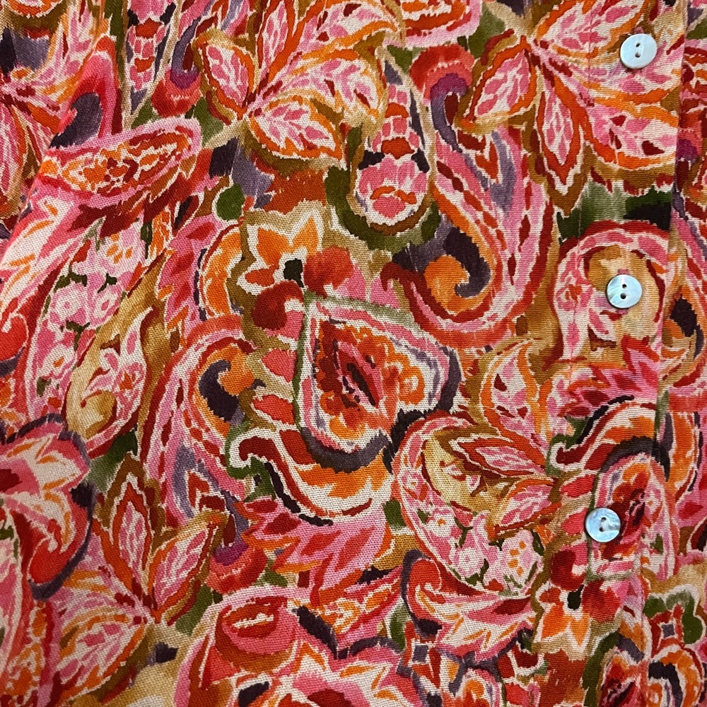 Dear John paisley print top